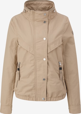 QS Between-Season Jacket in Beige: front