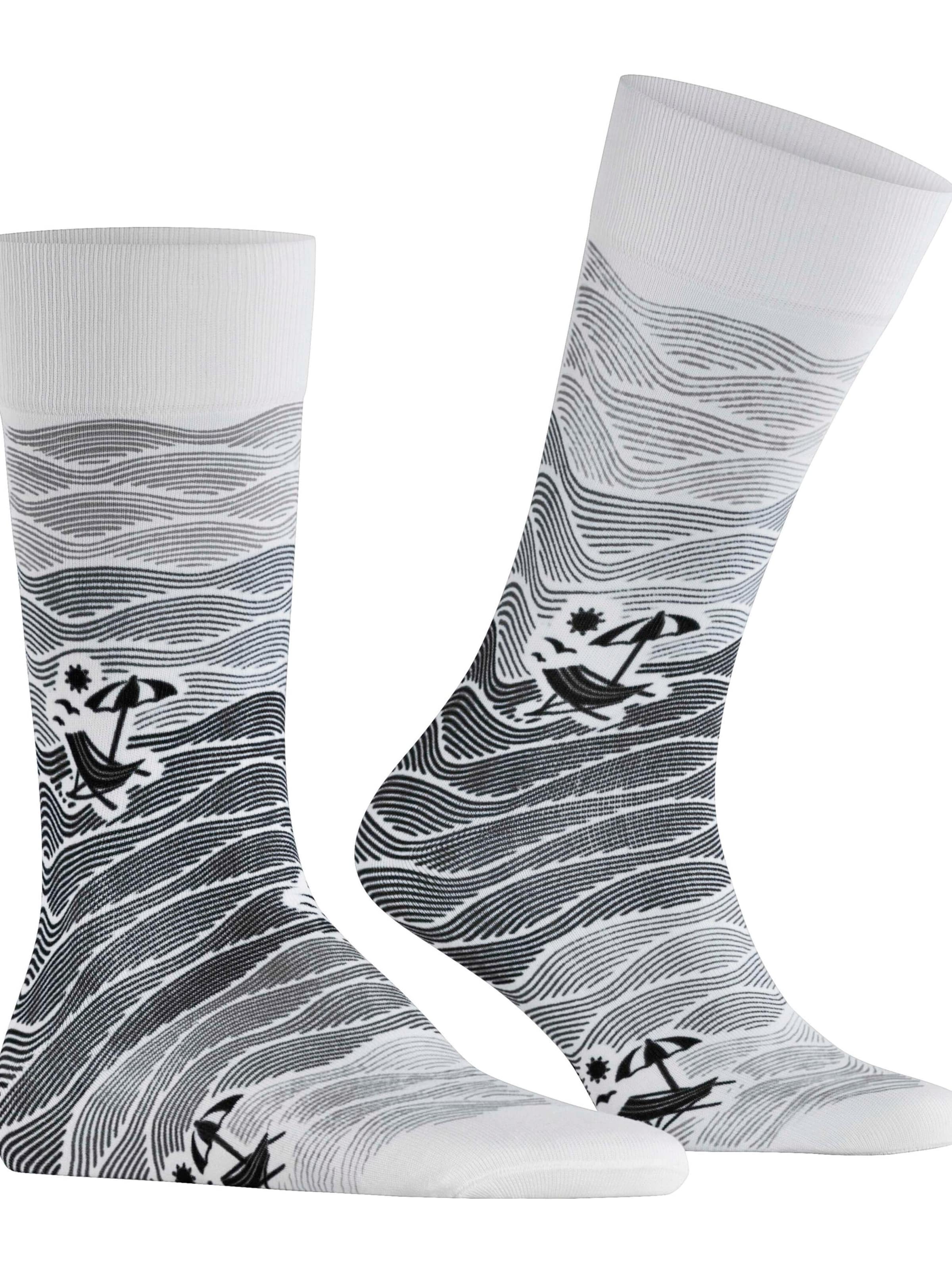 FALKE Socks 'Plage' in Black