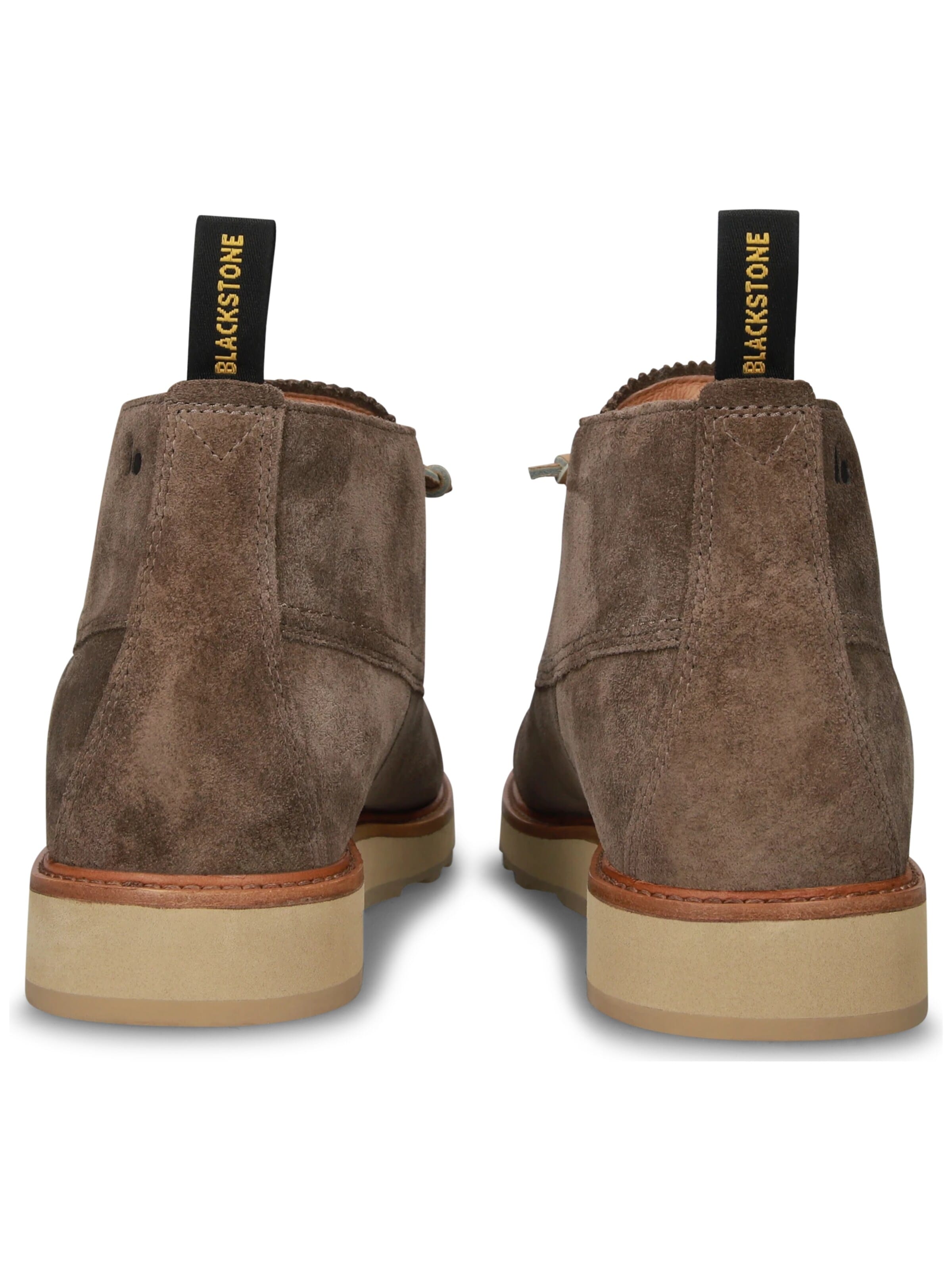 BLACKSTONE Boots med snörning 'PERIDO ASHER MID' i brun