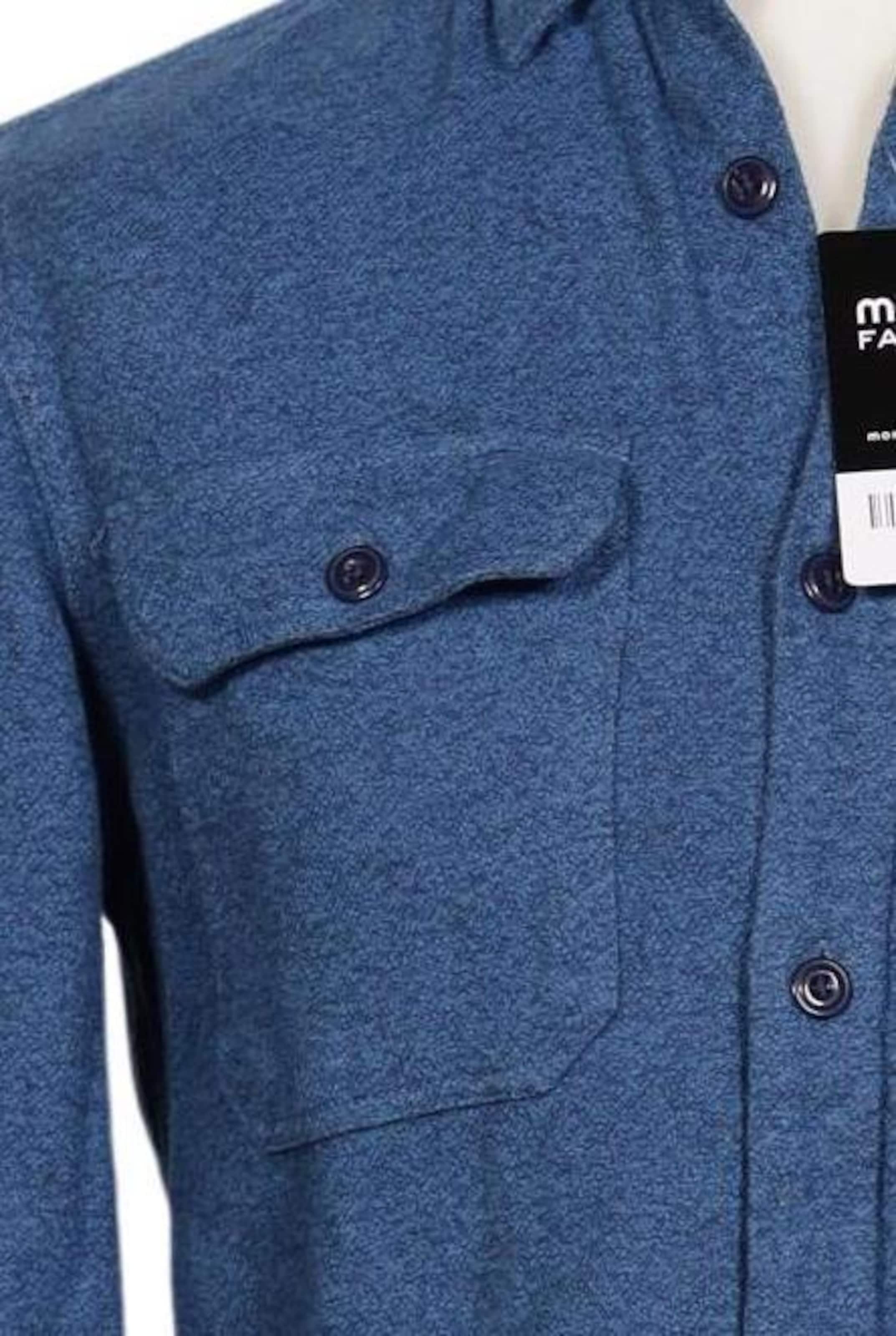 Pull&Bear Hemd S in Blau