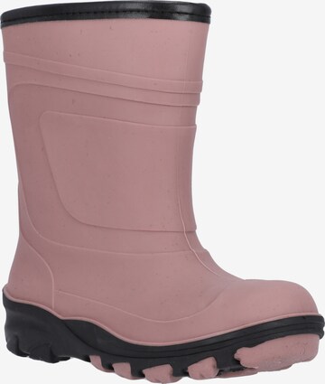 ZigZag Rubber Boots 'Fian' in Pink