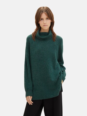 Pullover di TOM TAILOR DENIM in verde: frontale