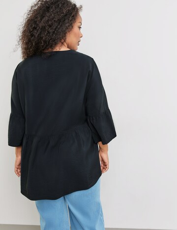 SAMOON Bluse in Blau