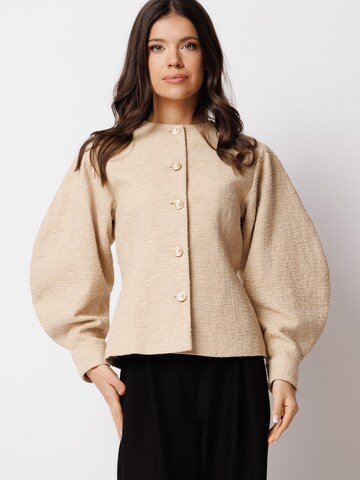 Veste mi-saison 'Lyra' Couture de Marie en beige