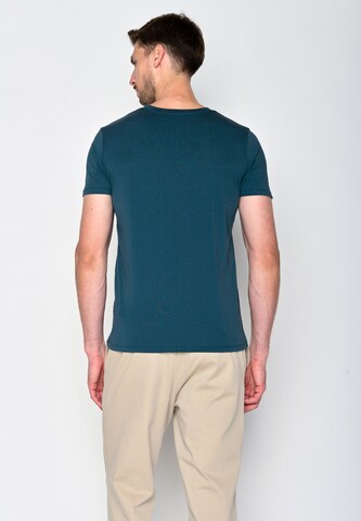 Maglietta 'Bike Gravel' di GREENBOMB in blu