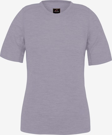 normani Functioneel shirt 'Cairns' in Lila: voorkant