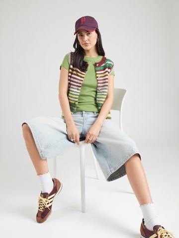 T-shirt 'EVERYDAY' TOPSHOP en vert