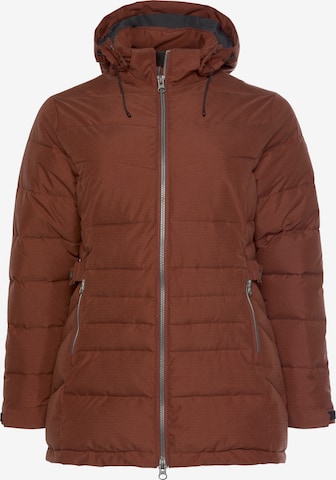G.I.G.A. DX by killtec Outdoor Jacket in Brown: front