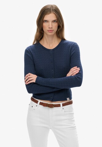 Cardigan Superdry en bleu