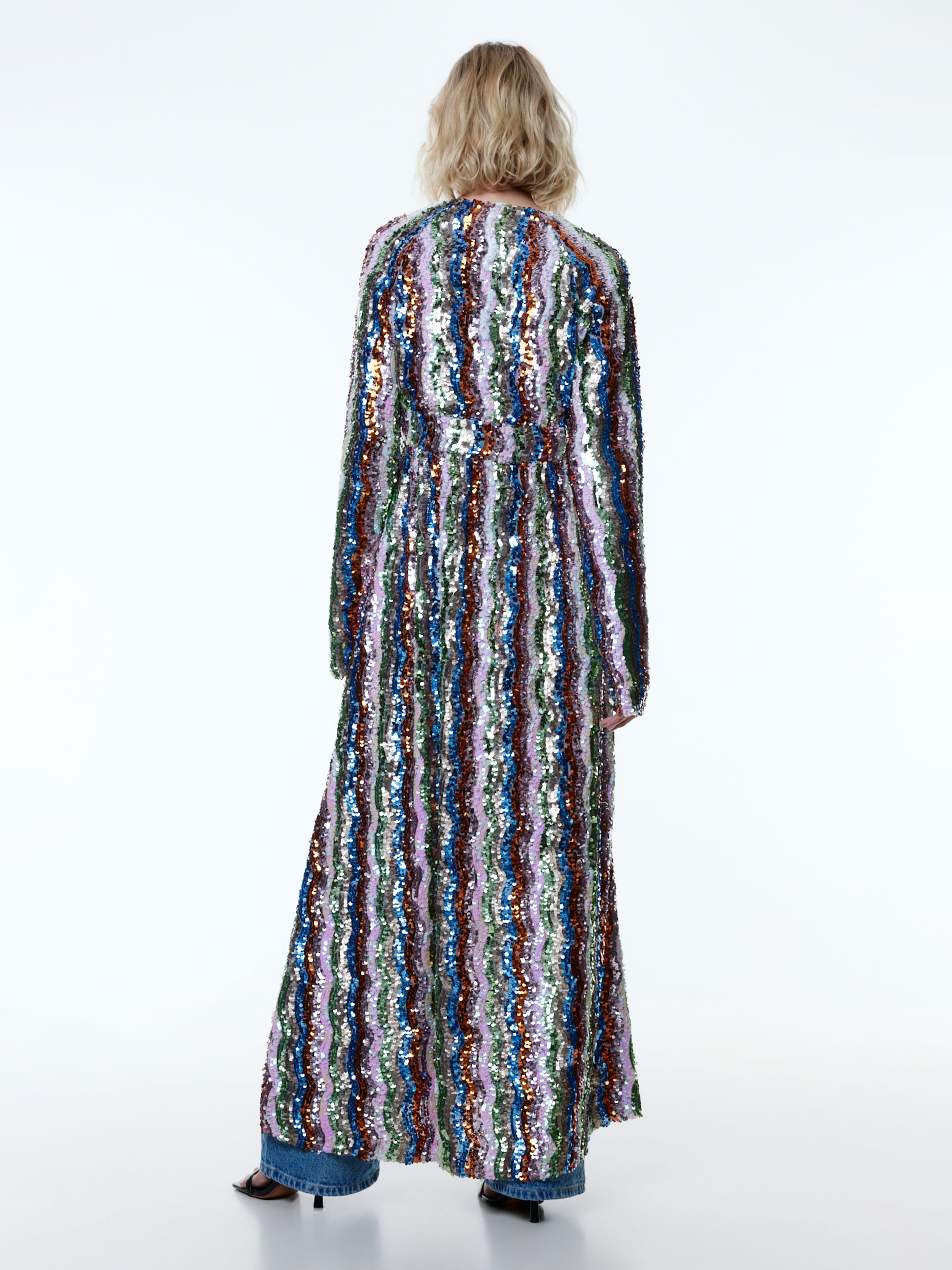 EDITED Producten Jurk 'Maithe' Gemengde kleuren