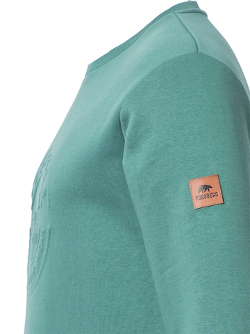 FORSBERG Sweatshirt 'Sweatshirt mit 3D Logo' in Green