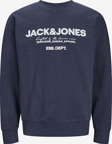 Jack & Jones Plus Sweatshirt in Blue: front