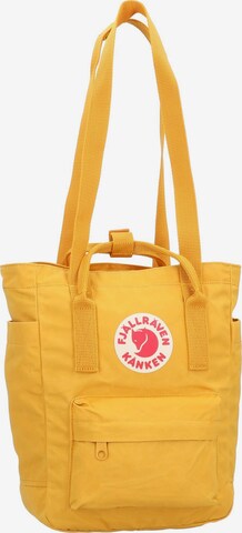 Fjällräven Shoulder Bag 'Kanken' in Yellow