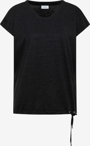 CECIL Shirt in Black: front