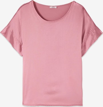 oltre - Blusa en rosa: frente