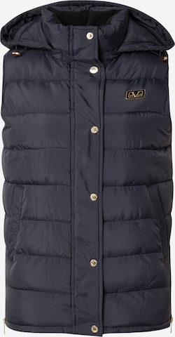 Gilet 19V69 ITALIA en noir : devant