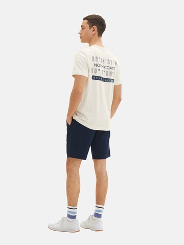 TOM TAILOR Regular Shorts in Blau