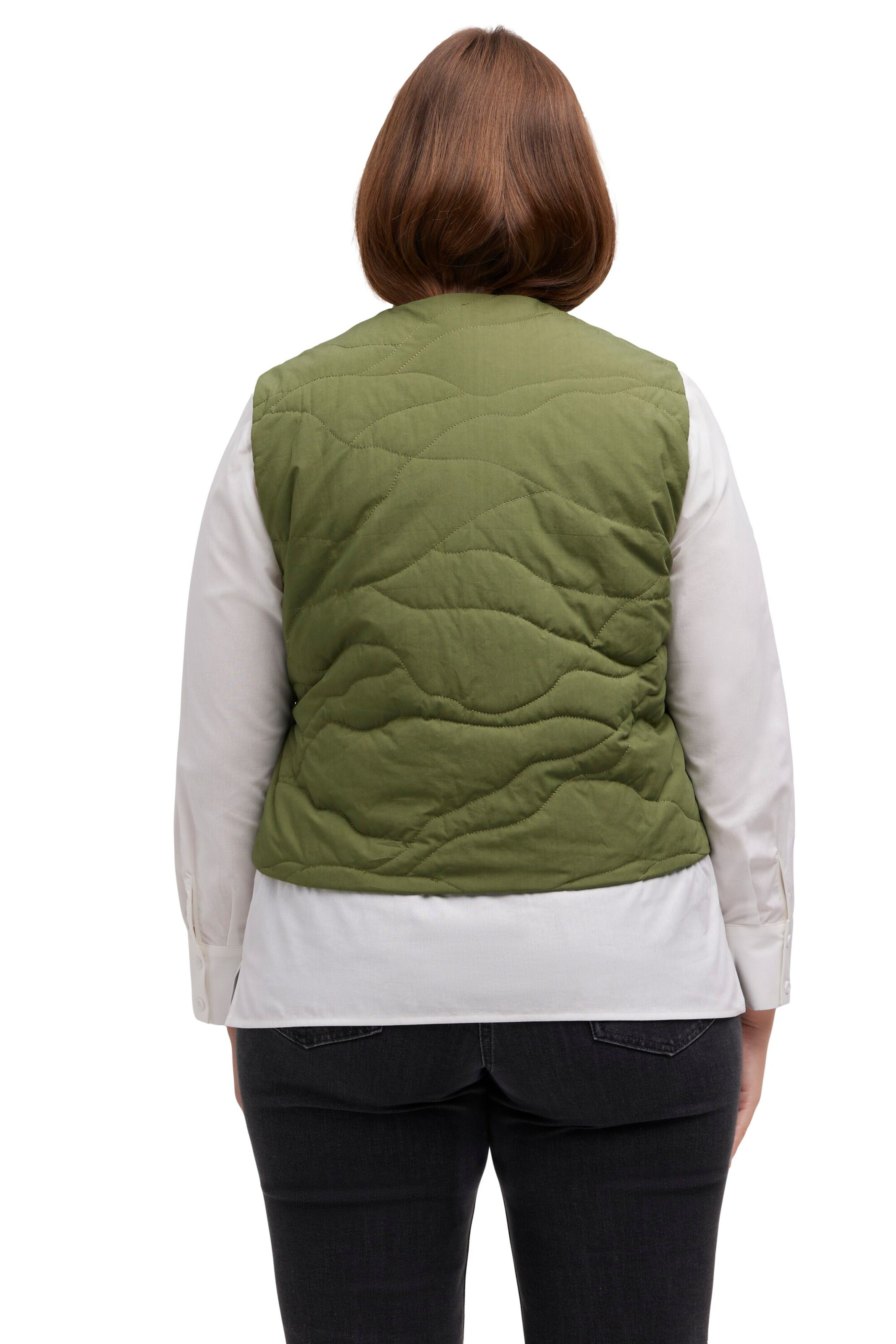 Ulla Popken Weste in Grün