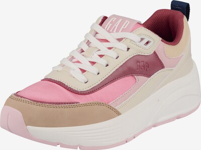 GAP Sneaker 'Orlando II' in beige / rosa / bordeaux, Produktansicht