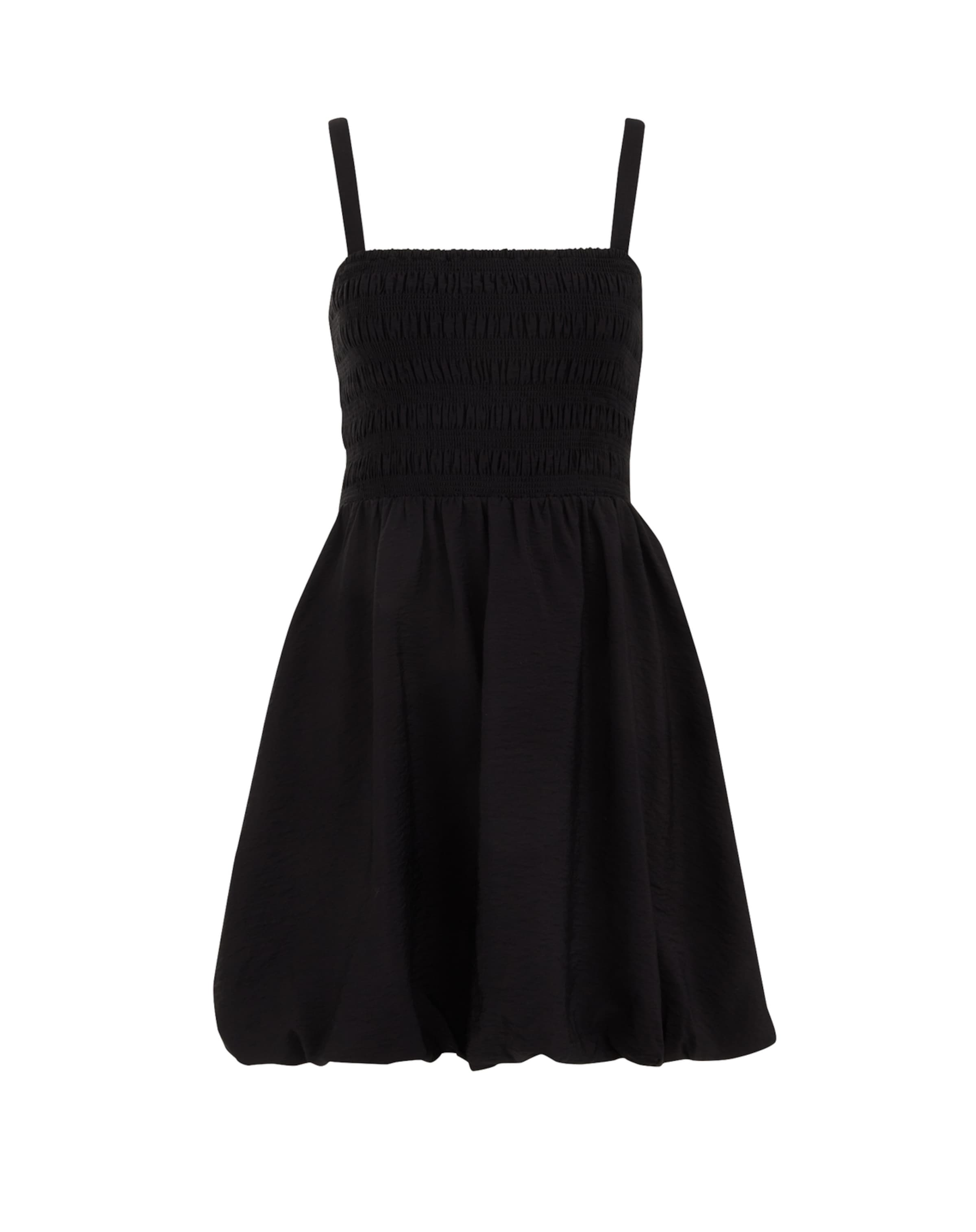 Rochie de la WE Fashion pe negru: față