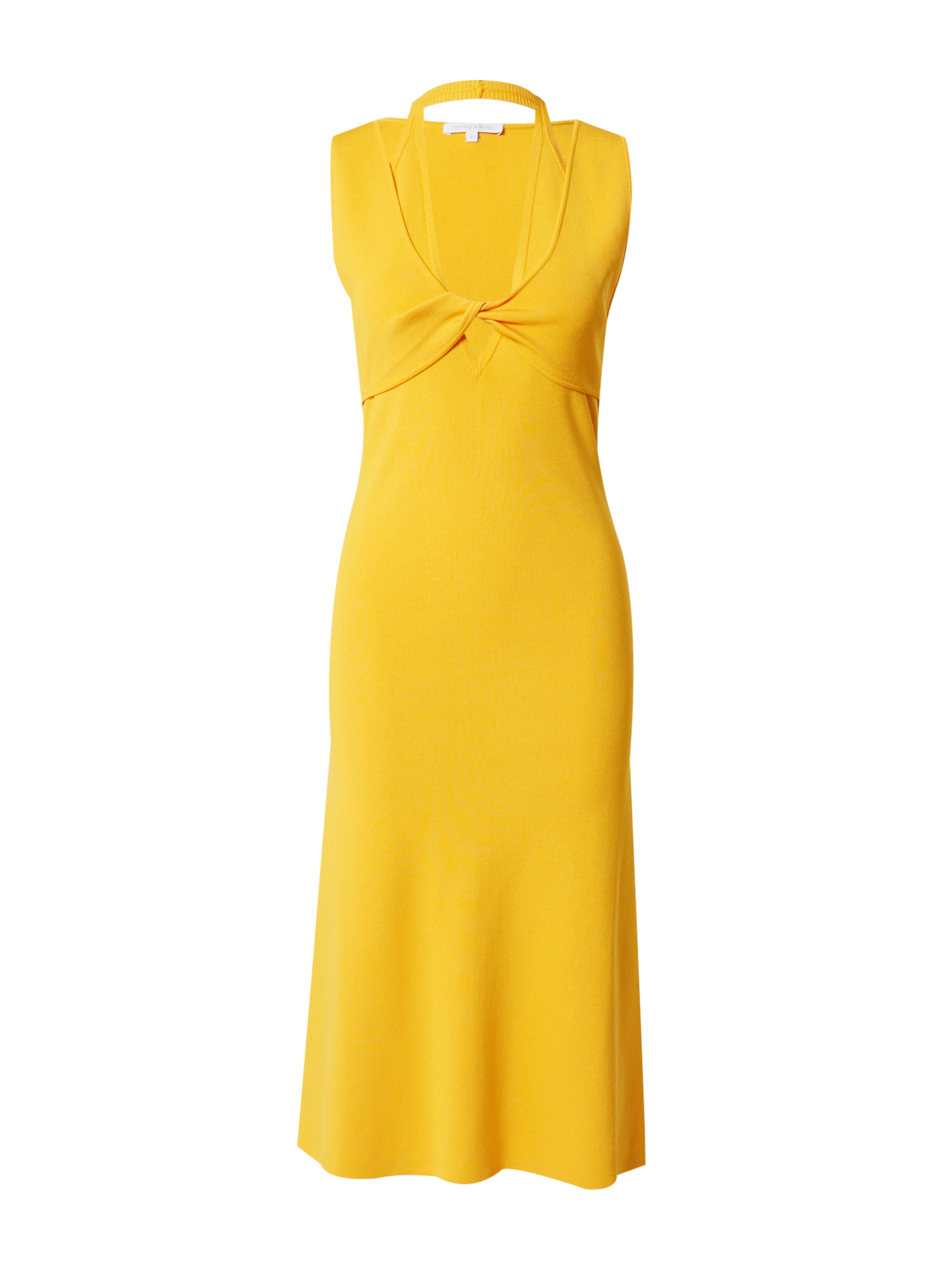 Robe PATRIZIA PEPE en jaune : devant