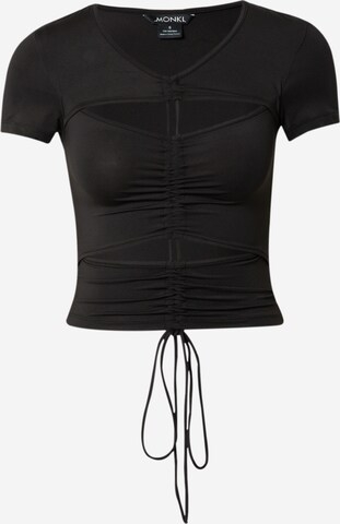 T-shirt Monki en noir : devant