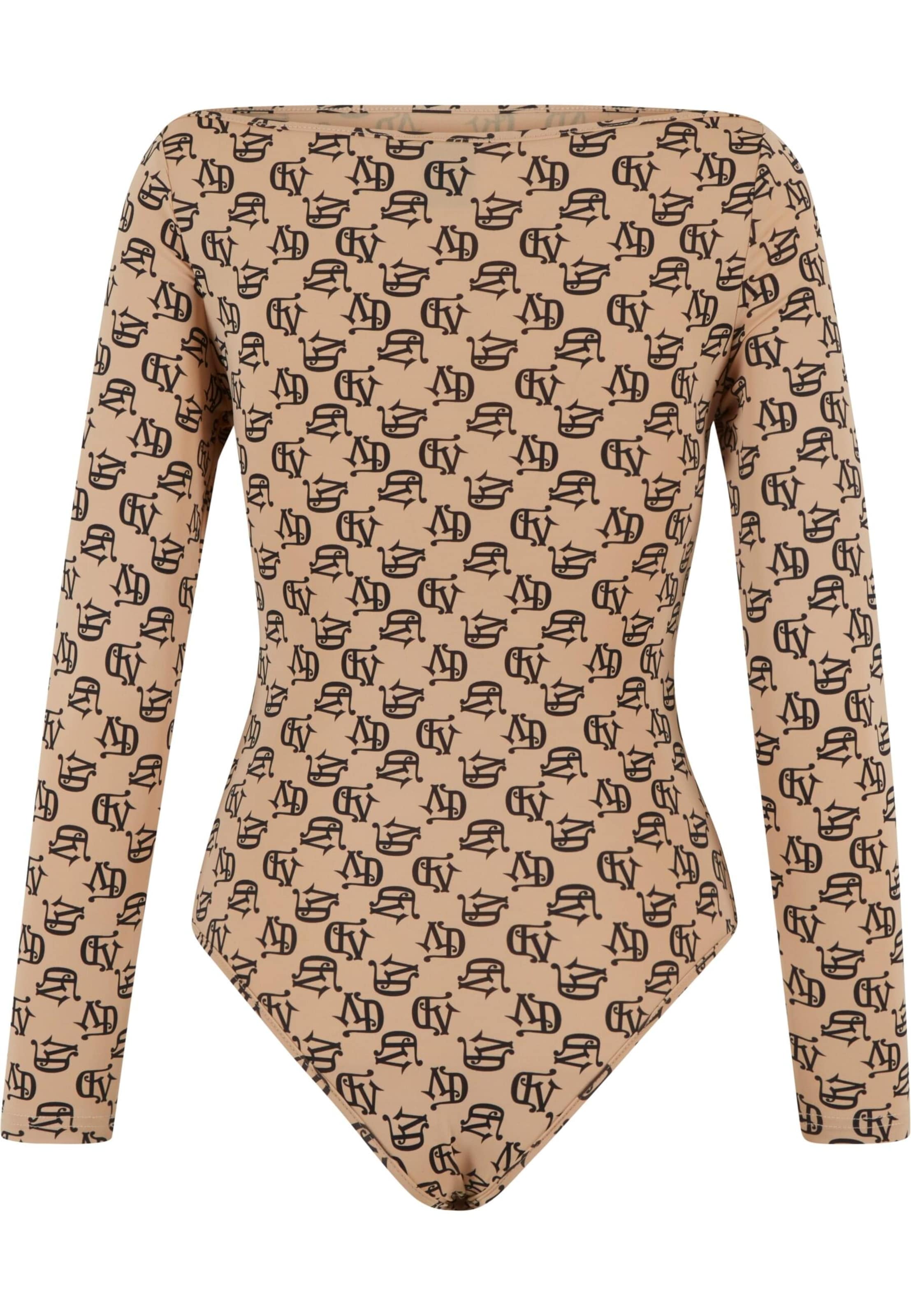 Body a maglietta 'Piece' di Von Dutch Originals in beige