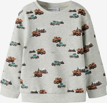 NAME IT Sweatshirt 'NMMONIKIAN' i grå: framsida
