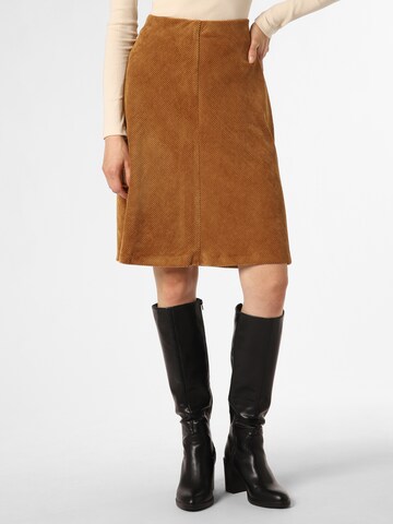 Marie Lund Skirt ' ' in Brown: front