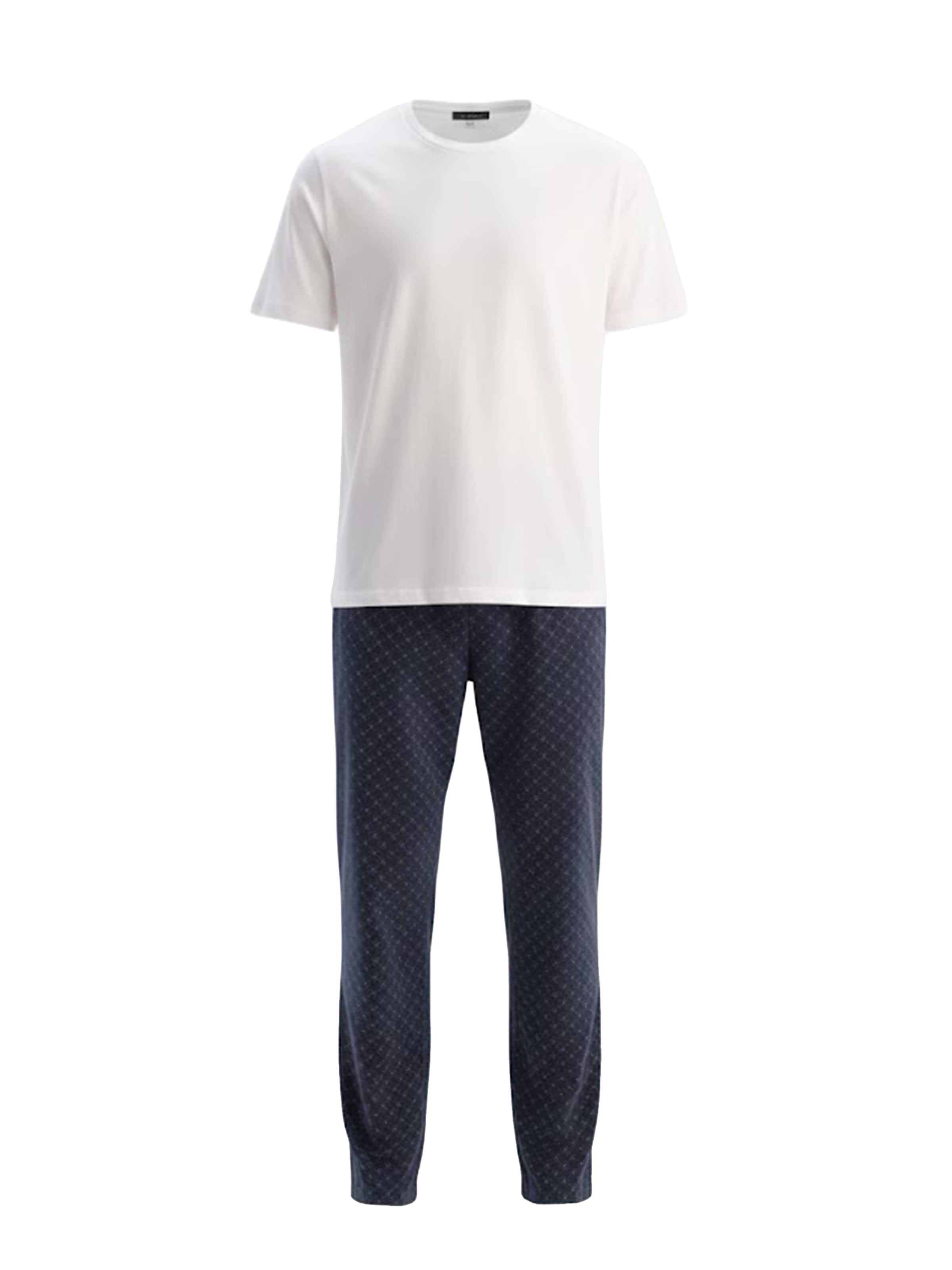 Dagi Piżama długa w kolorze niebieski: przód