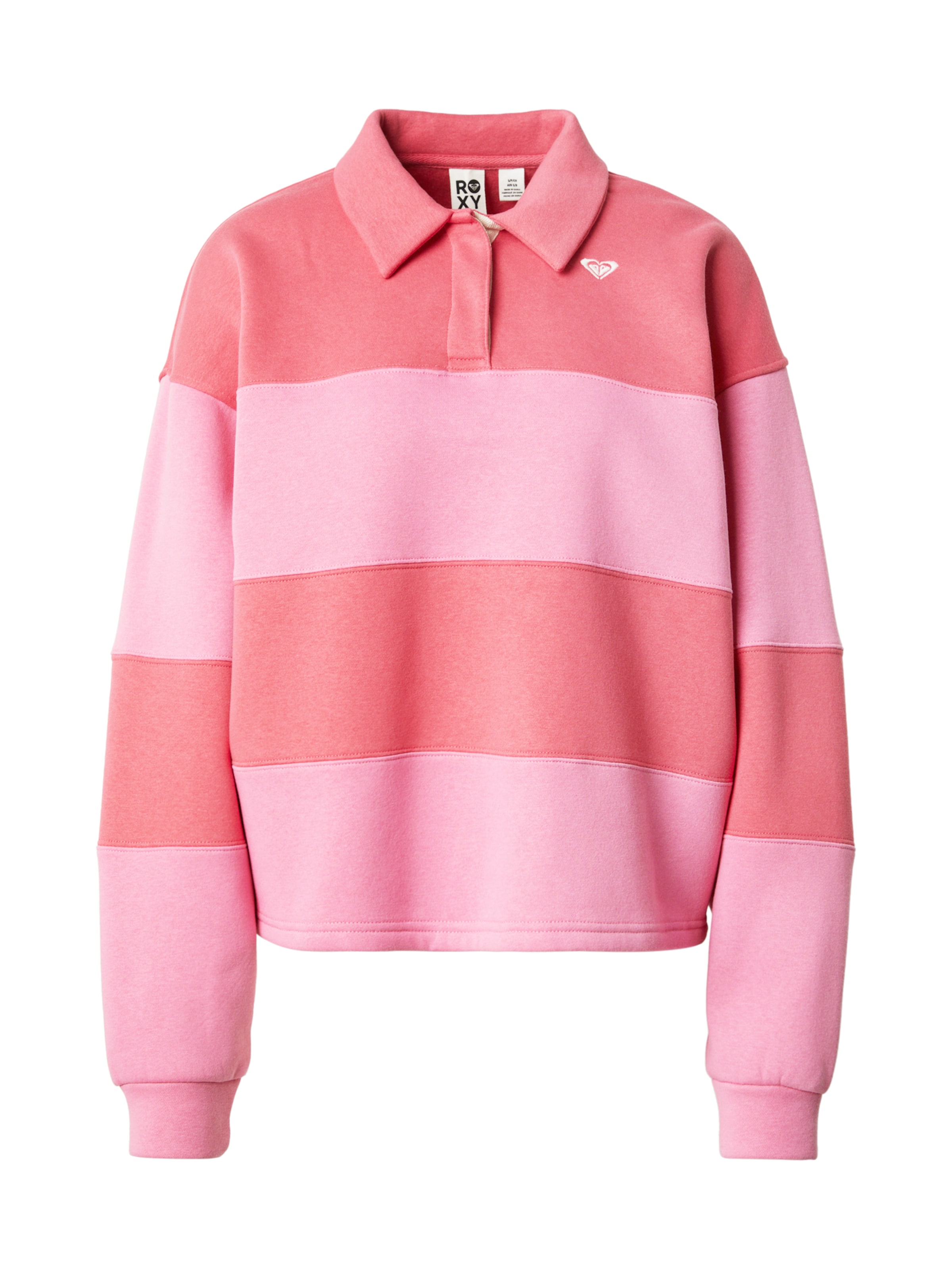 Sweat-shirt ROXY en rose : devant