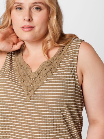 ONLY Curve Top 'TANIA' – zelená