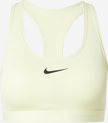 Soutien-gorge de sport 'SWOOSH' NIKE en vert : devant