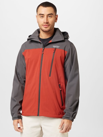 Weather Report Outdoor jacket 'Delton' in Red: front