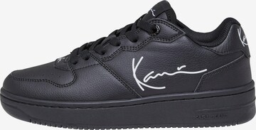 Sneaker bassa di Karl Kani in nero: frontale