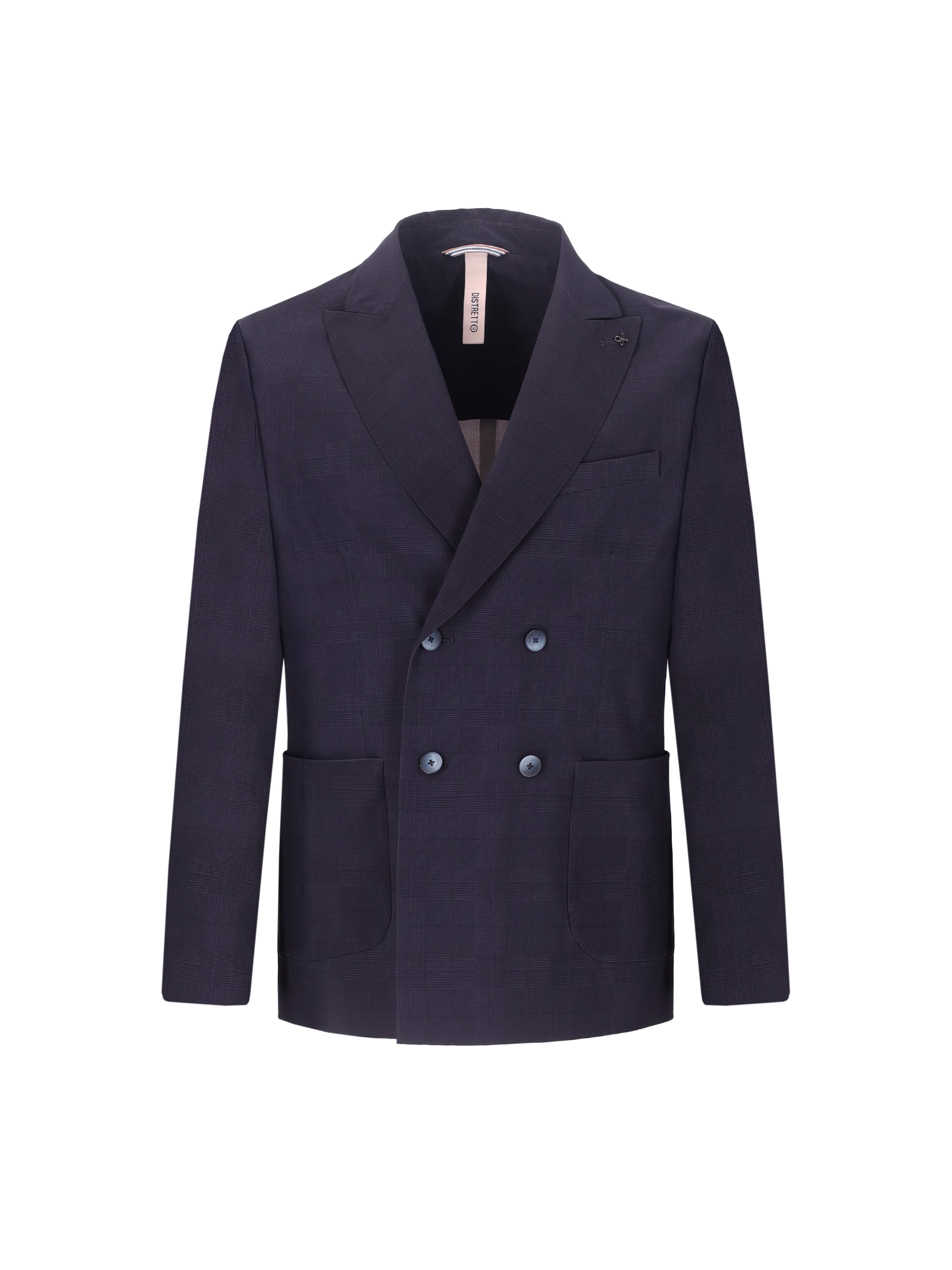 Coupe regular Veste de costume 'Quercia' Distretto12 en bleu : devant