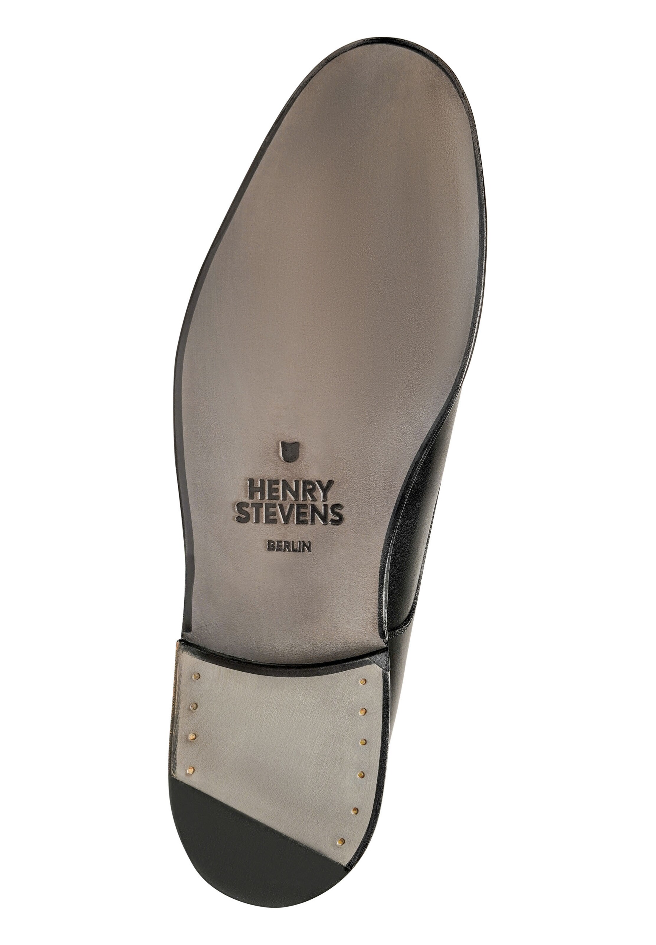 Henry Stevens Lace-Up Shoes 'Winston' in Black