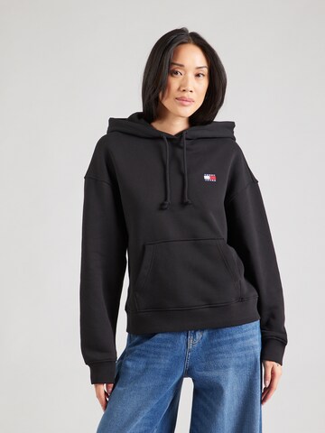 Tommy Jeans Tréning póló - fekete: elől