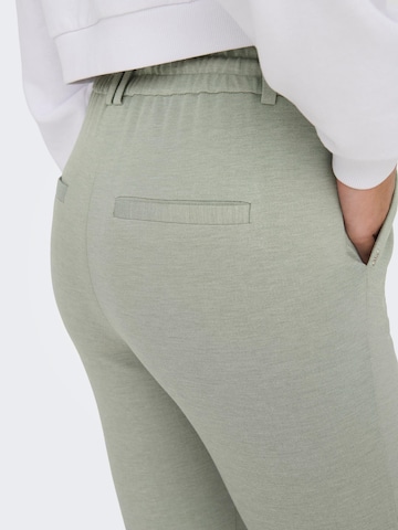 ONLY - Slimfit Pantalón plisado 'Poptrash' en verde