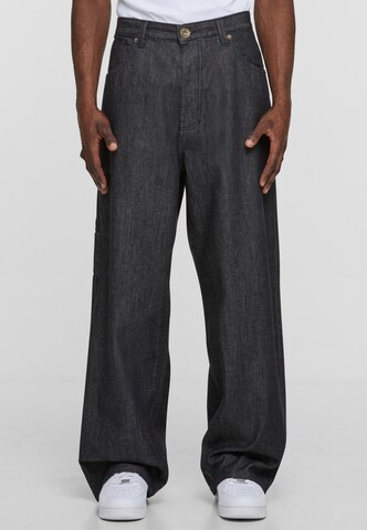 SOUTHPOLE Wide leg Jeans in Black: front