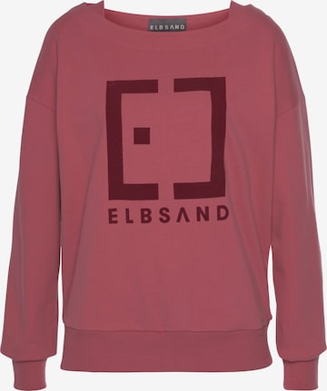 Elbsand Sweatshirt in Pink: front