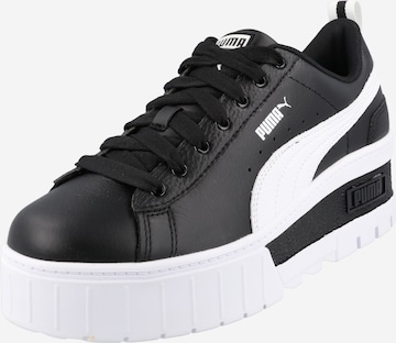 PUMA Sneakers laag 'Mayze' in Zwart: voorkant