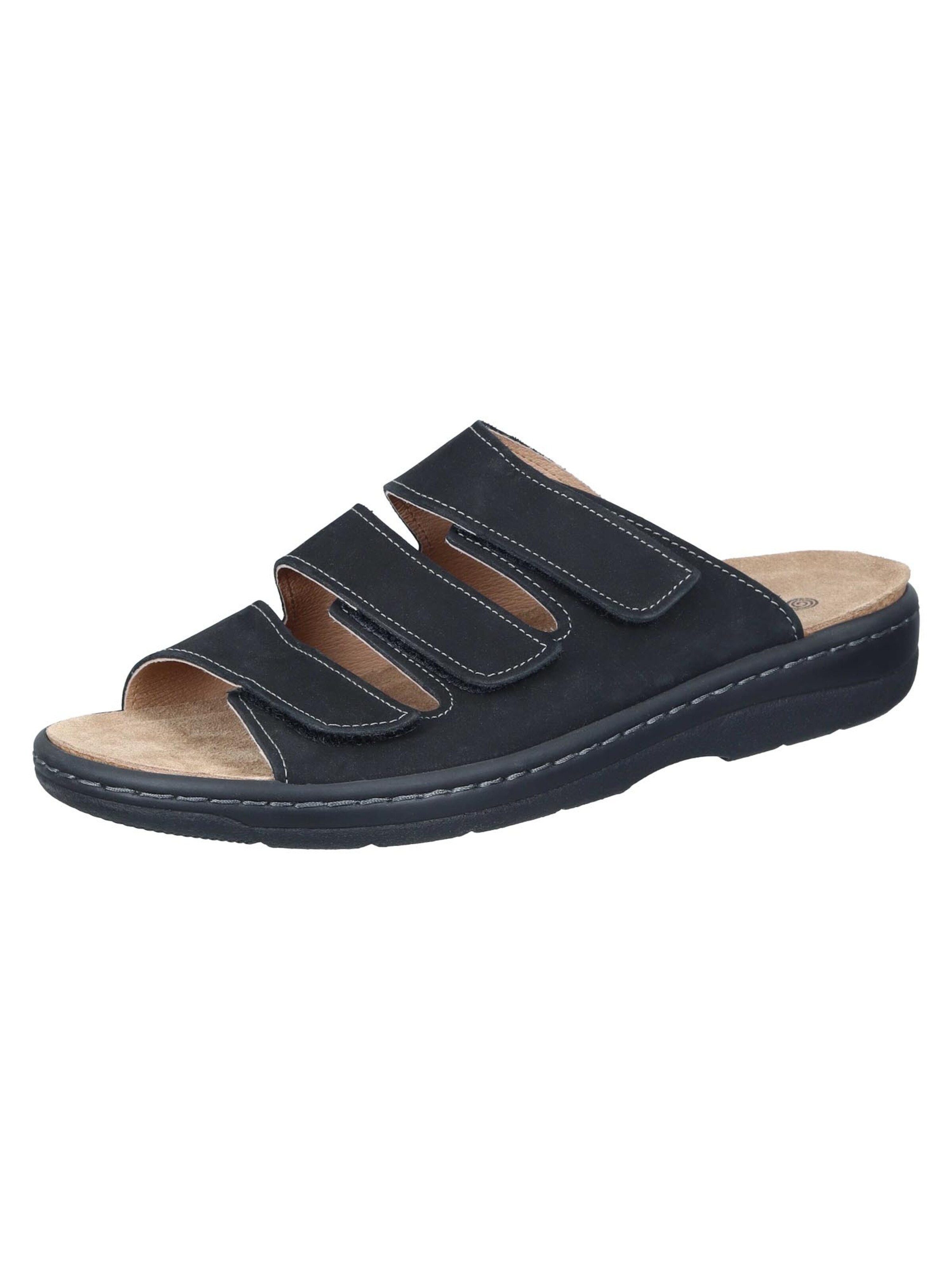 DR. BRINKMANN Mules 'Chelva' in Black