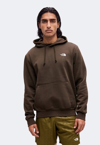 THE NORTH FACE Sweatshirt 'EVOLUTION SIMPLE DOME' i brun: forside