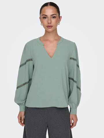JDY Blouse 'JDYLION' in Green: front