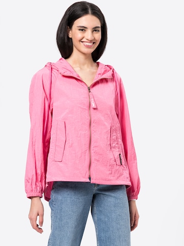 Veste mi-saison OOF WEAR en rose : devant