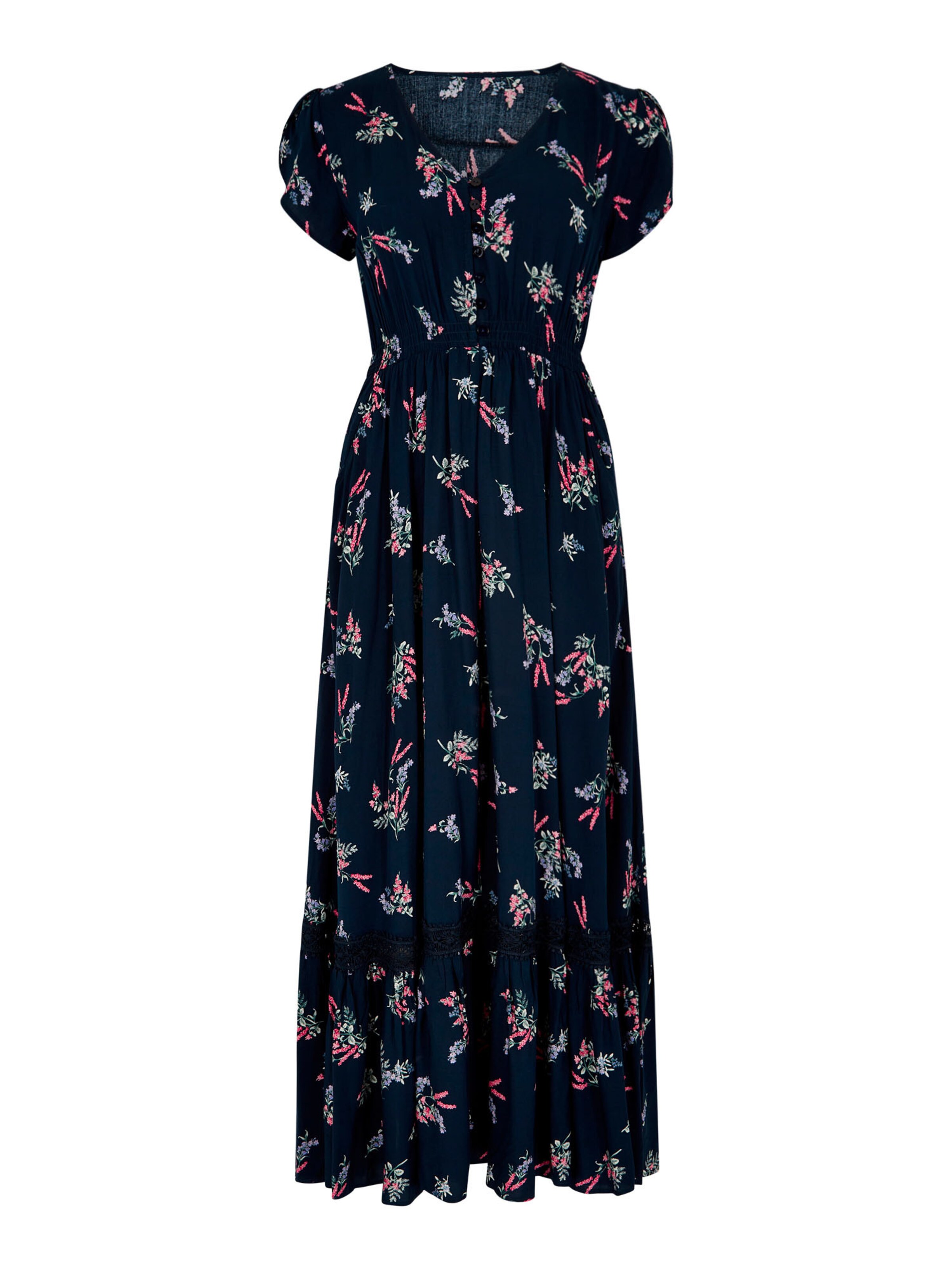 Apricot Jurk in Blauw: voorkant