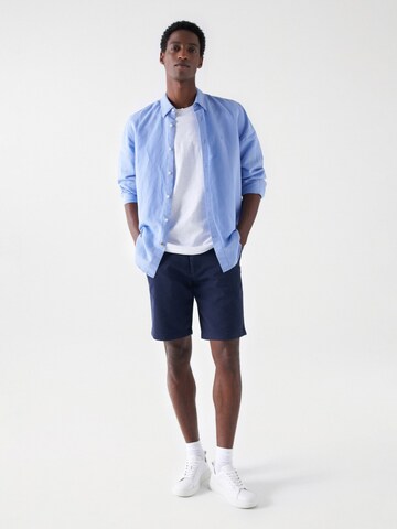 Salsa Jeans Zwemshorts 'Regular' in Blauw