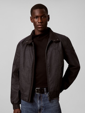 Veste mi-saison Calvin Klein Jeans en noir : devant