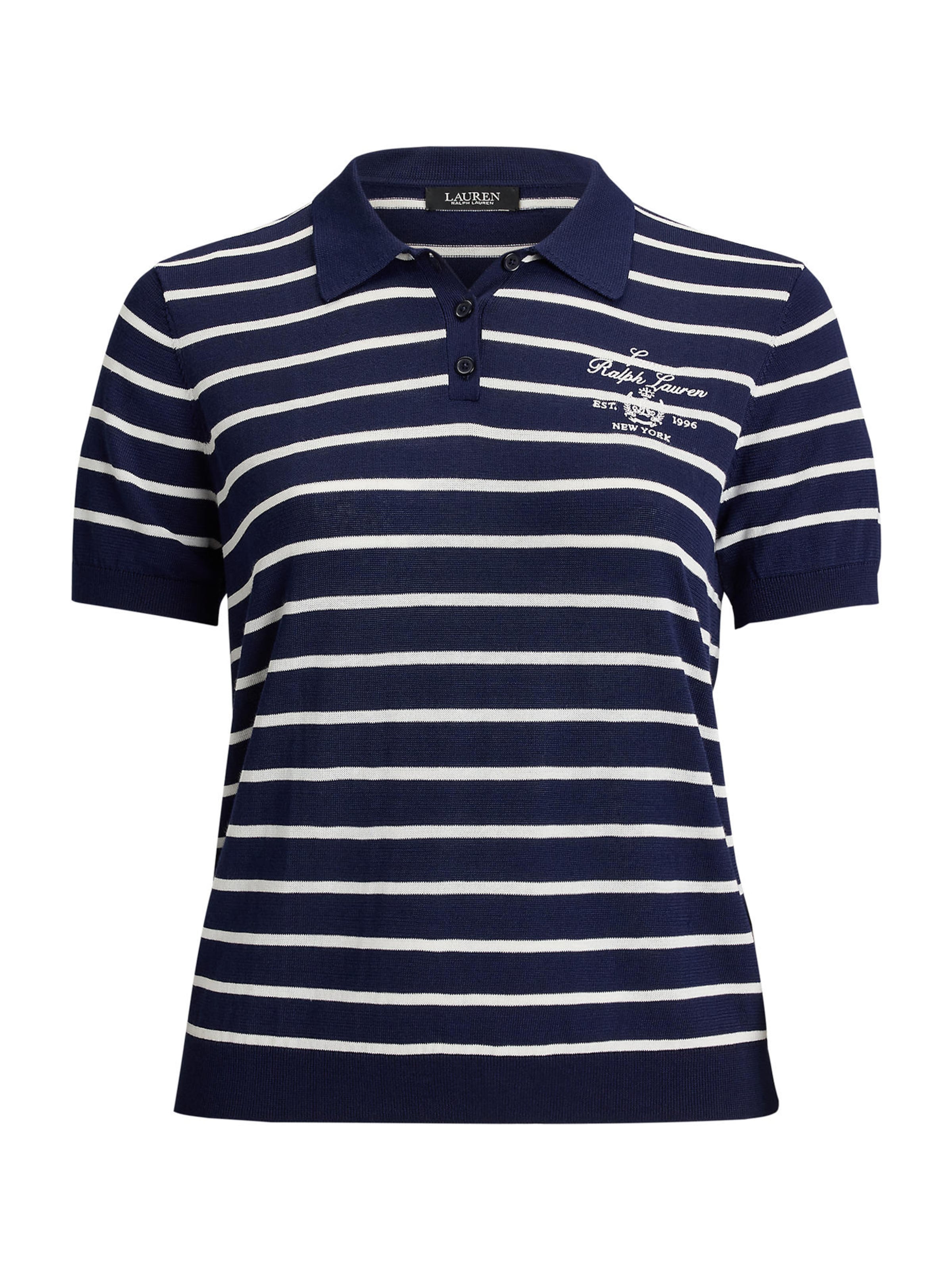 Lauren Ralph Lauren Plus Trui &#x27;Natrissa&#x27; in Blauw: voorkant